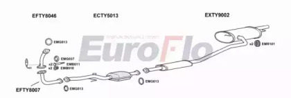 Глушитель EuroFlo TYAVE20 1001A